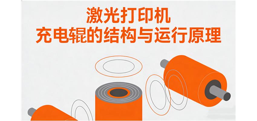 Structure and operating principle of laser printer charge roller